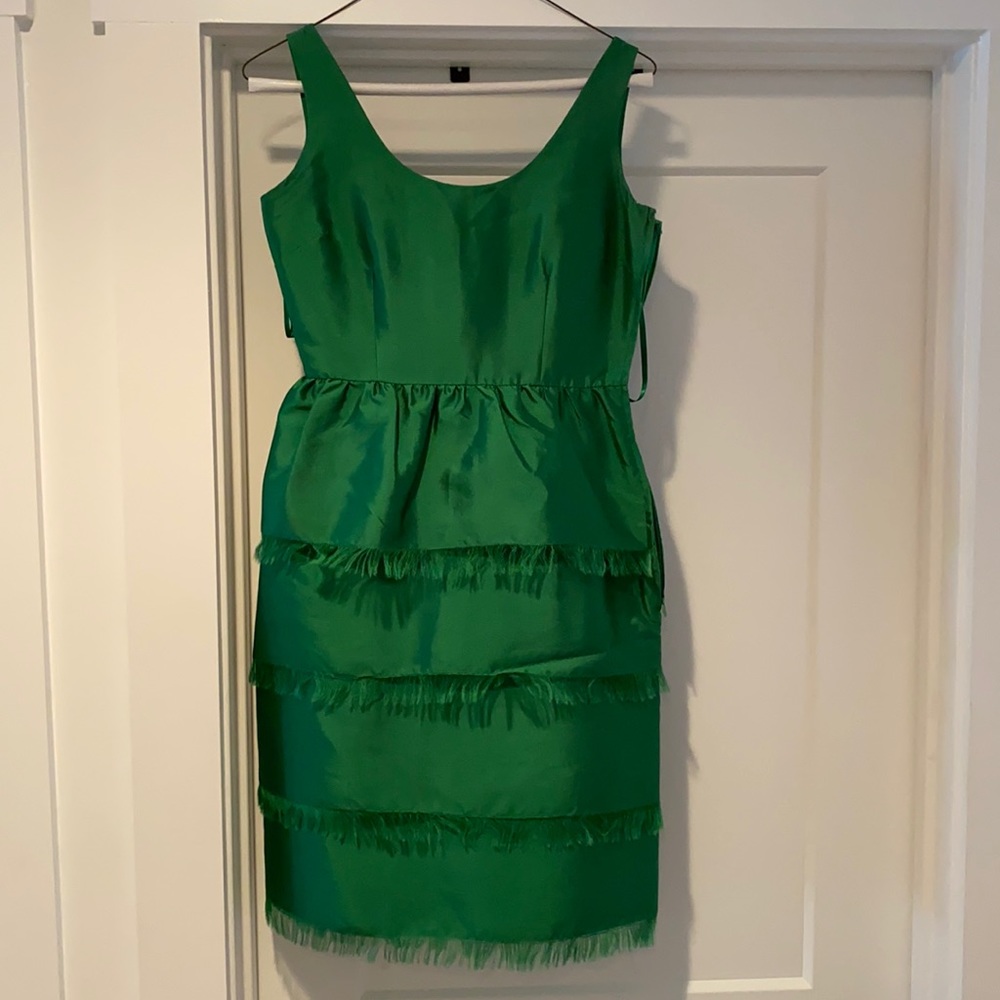 Emerald Kate spade party dress!
